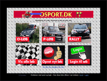 Tablet Screenshot of osport.dk