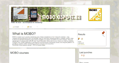 Desktop Screenshot of mobo.osport.ee